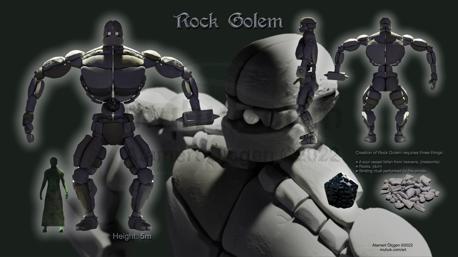 Rock Golem Design